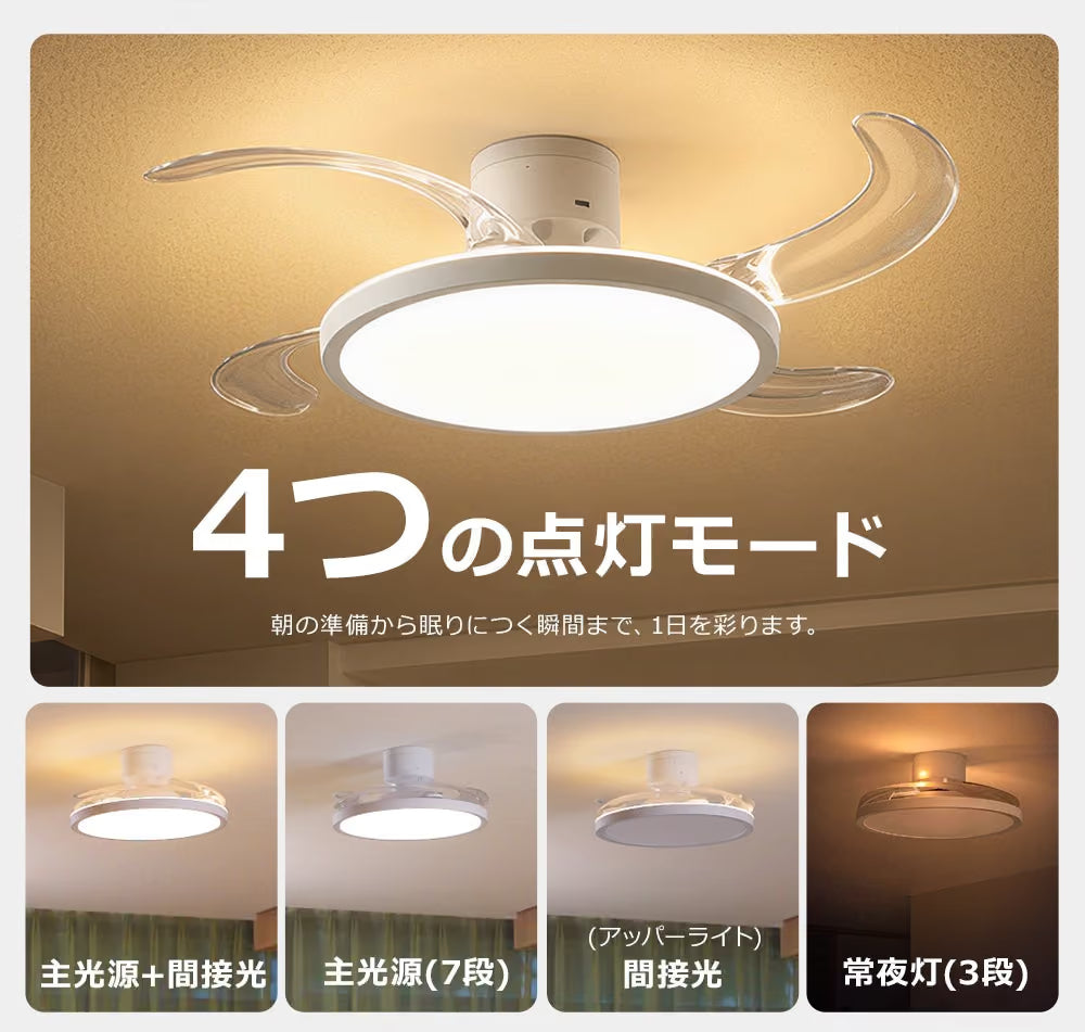 LumoAir (ルモエア）　 シーリング・ファン・ライト | 50cm